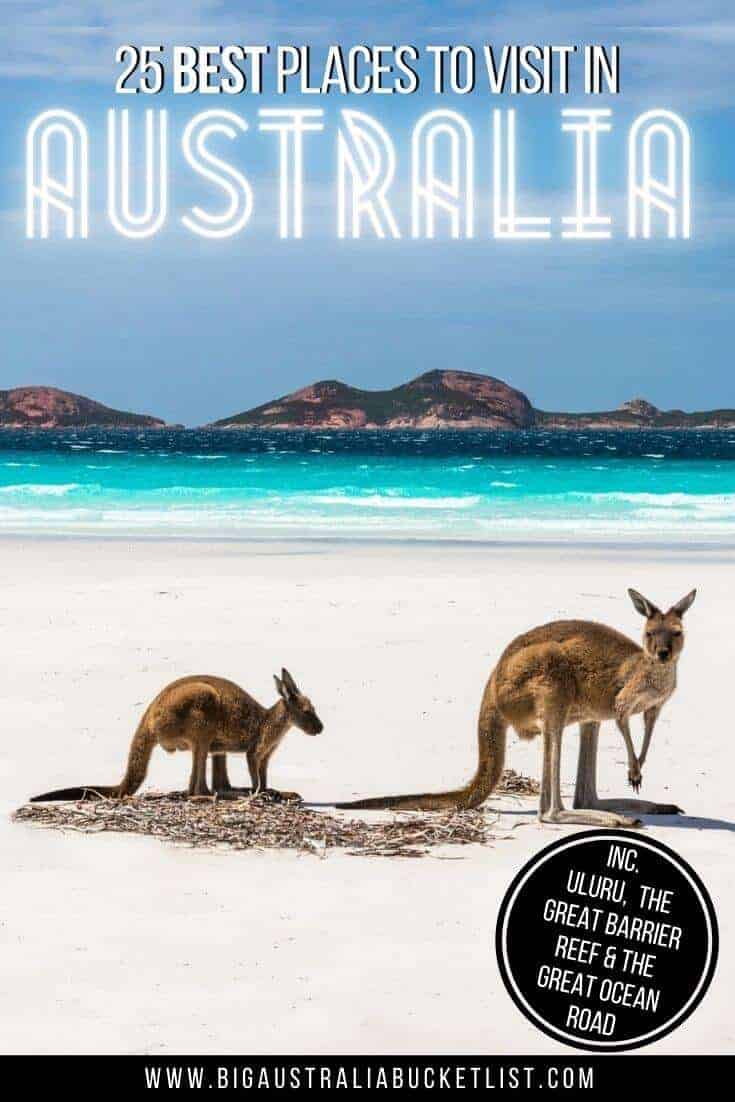 25+ Top Places to visit in Australia