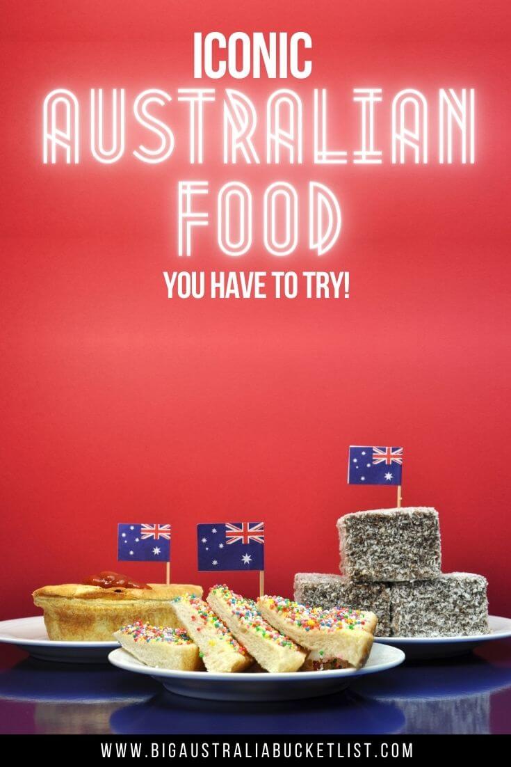 Iconic Australian Food To Try pin image