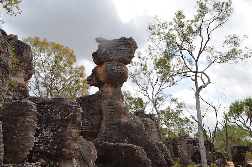 Rock outcrop in Litchfield National Park