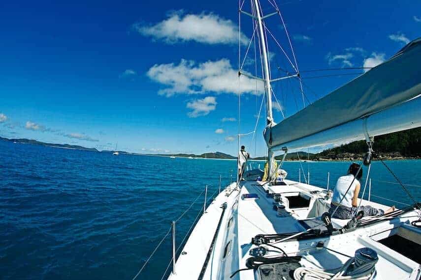 Sailboat in the Whitsundays