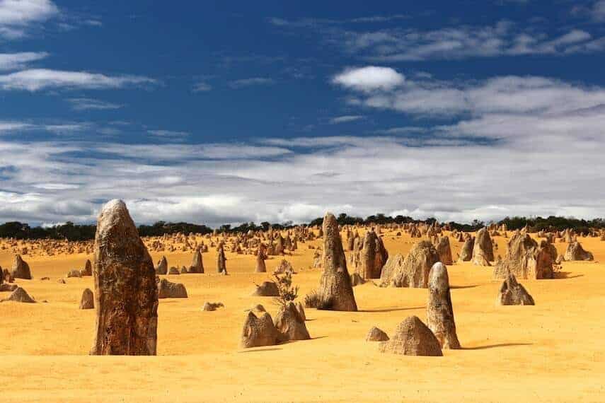 The eerie Pinnacles National Park, WA