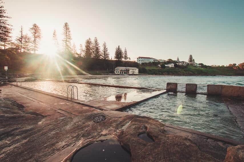 Harbour at Yamba at sunrise