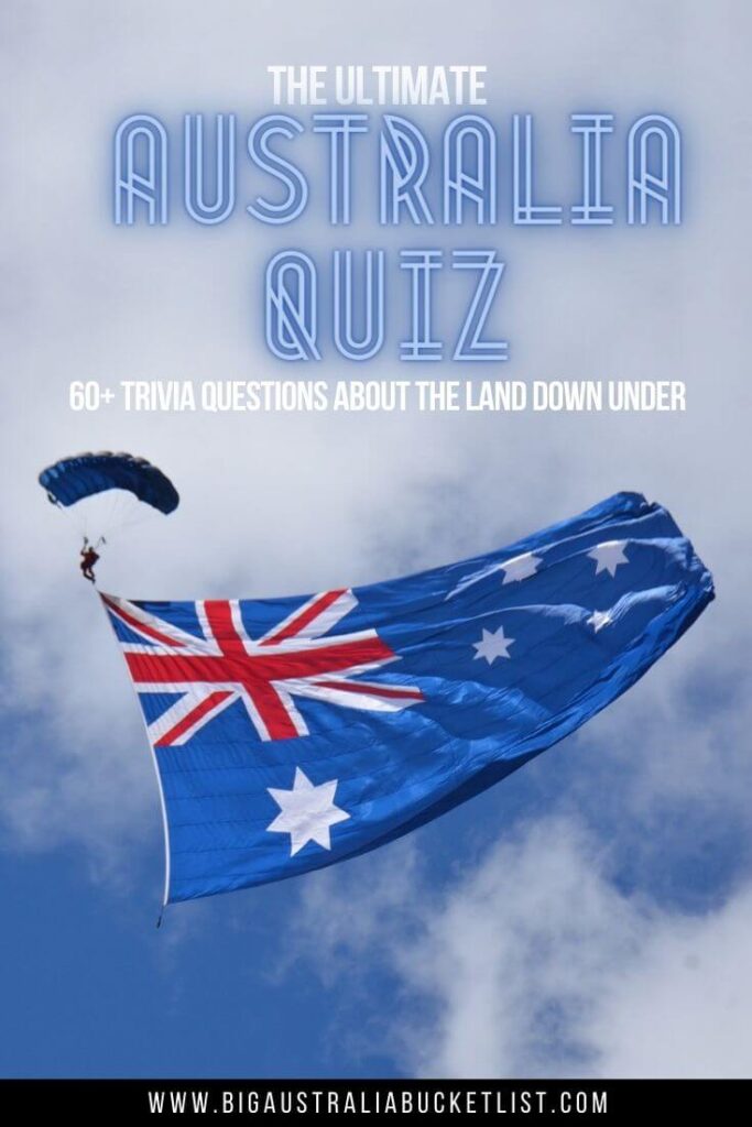 BIG Australia Quiz 150 Australian Trivia Questions & Answers Big