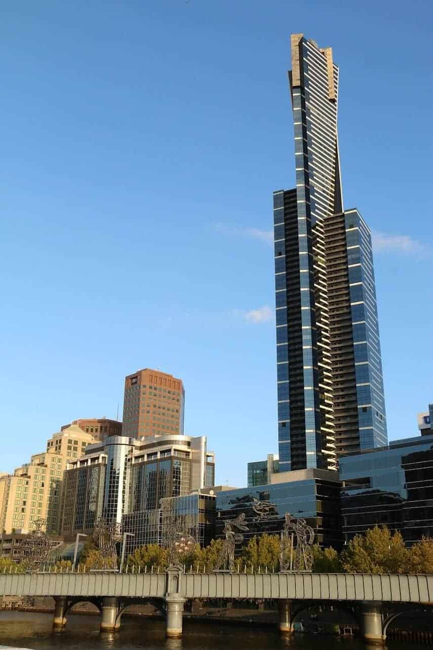 Eureka Skydeck 88 Tower on Melbourne's Southbank