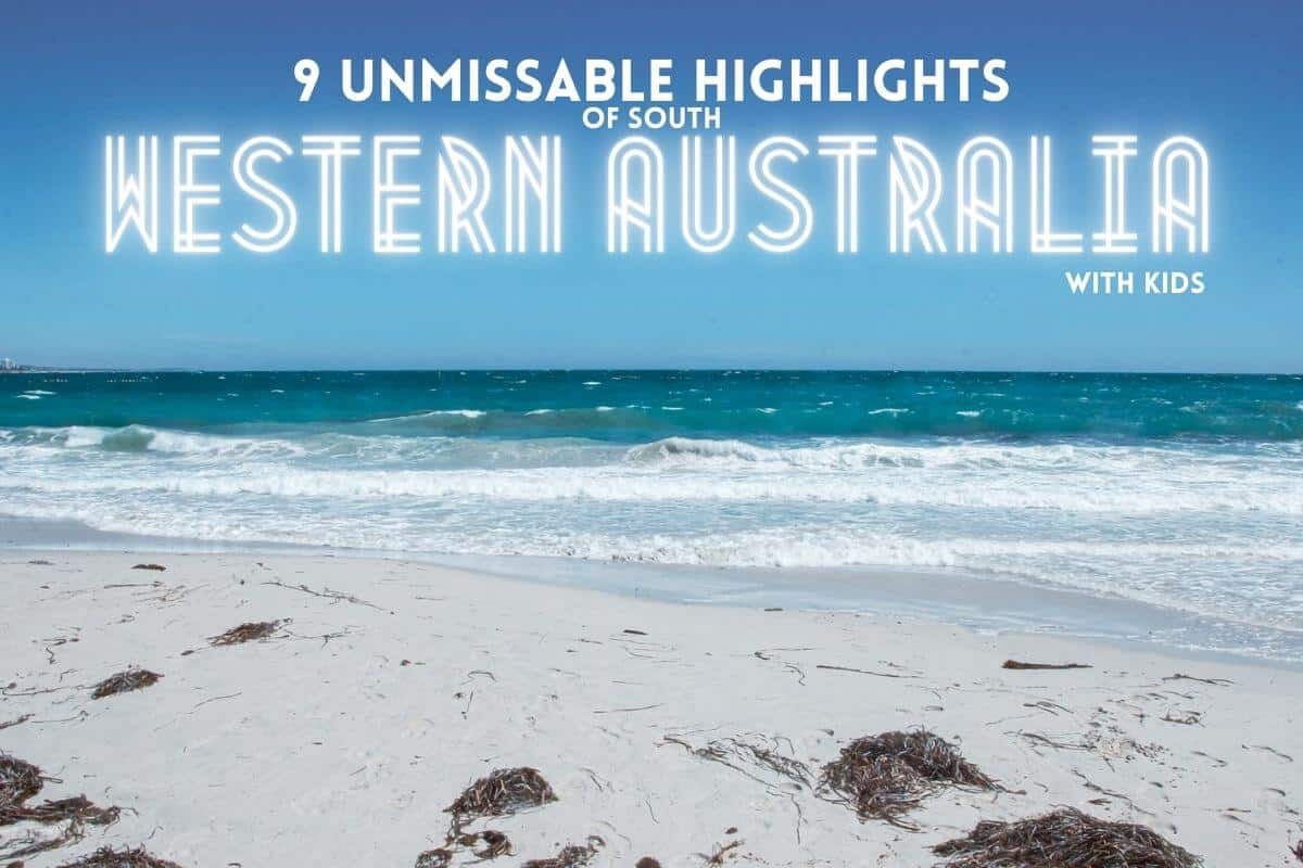 Highlights of South Western Australia header image of a white sand beach with turquoise blue water