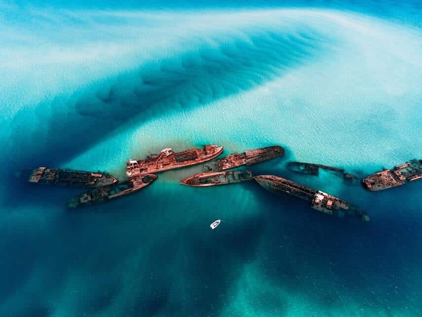 Tangalooma Wrecks Beach, Moreton Island