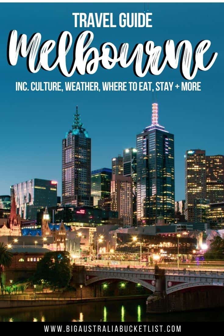 Ultimate Melbourne Travel Guide (See, Do, Eat, Stay, Save & More) Pin Image