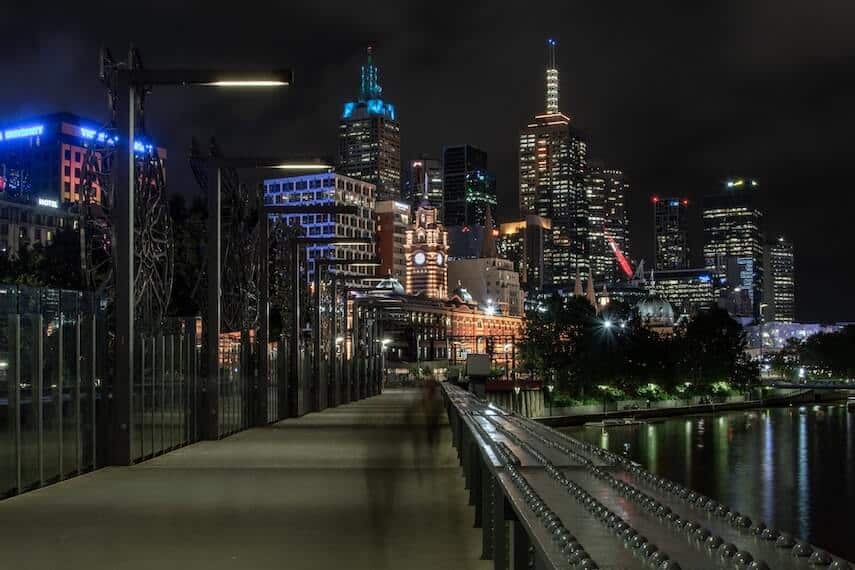 Melbourne CBD at Night