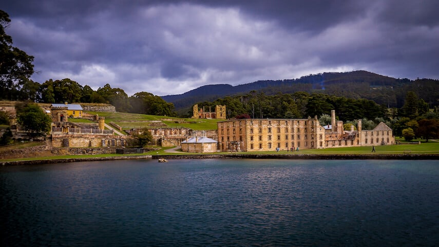 Port Arthur Historic Site as seen from the water