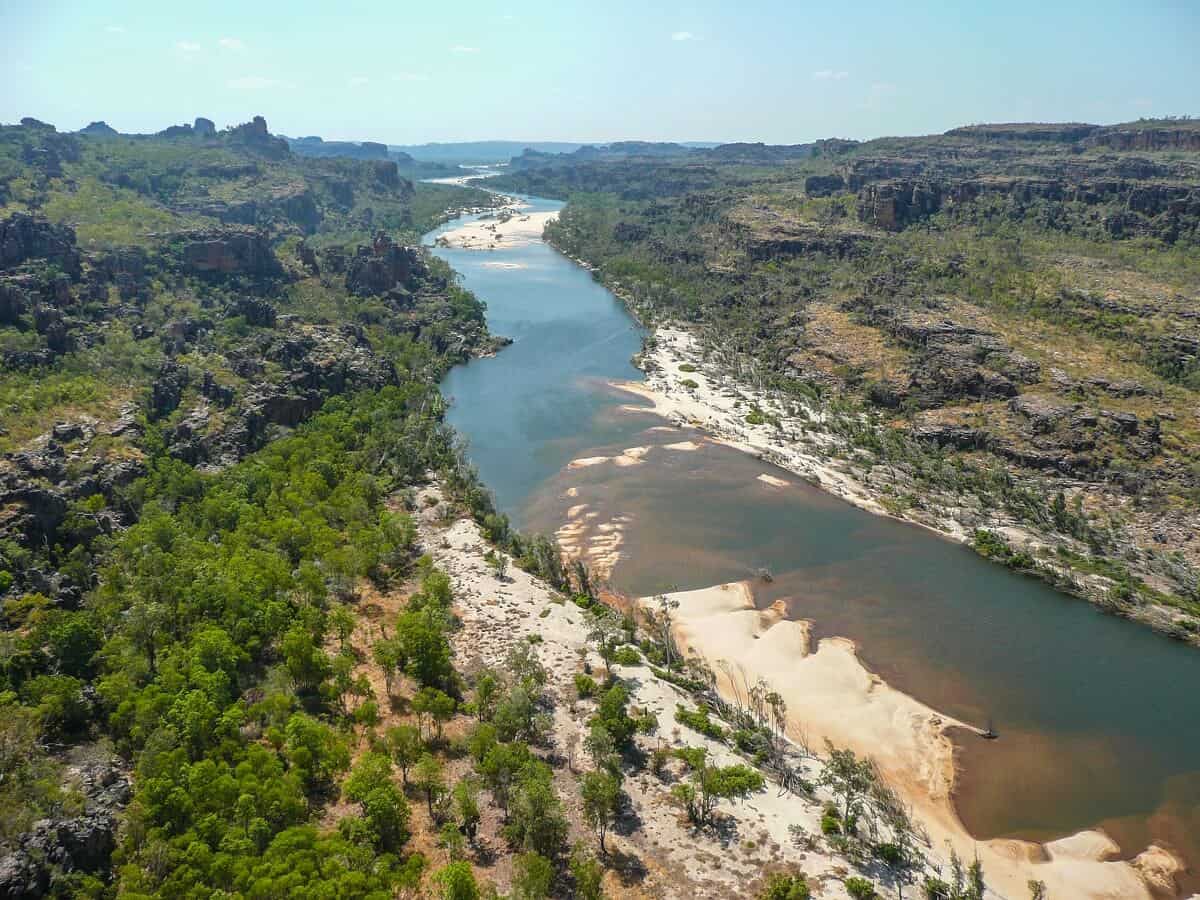 Kakadu National Park river system, Northern Territory, Australia