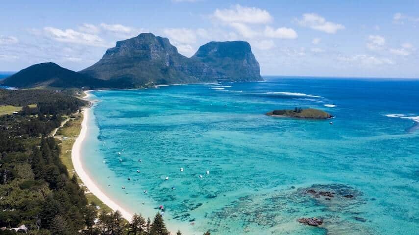 UNESCO World Heritage Sites in Australia - Lord Howe Island