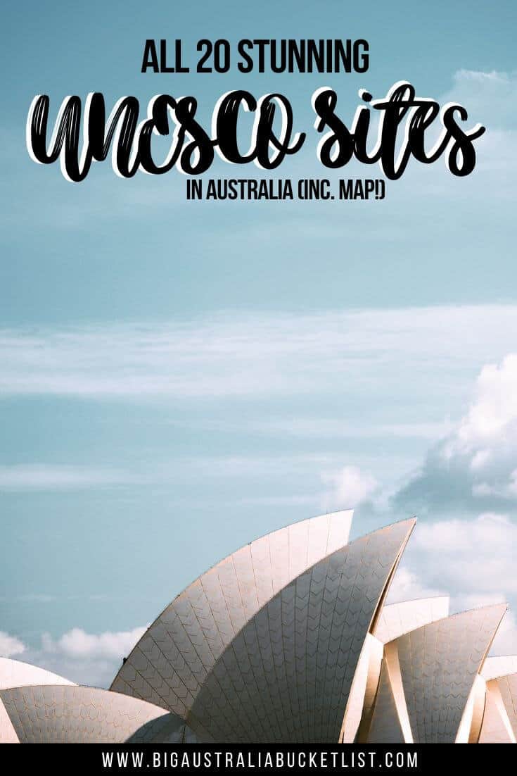 20 UNESCO World Heritage Sites in Australia pin image